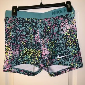Nike spandex shorts